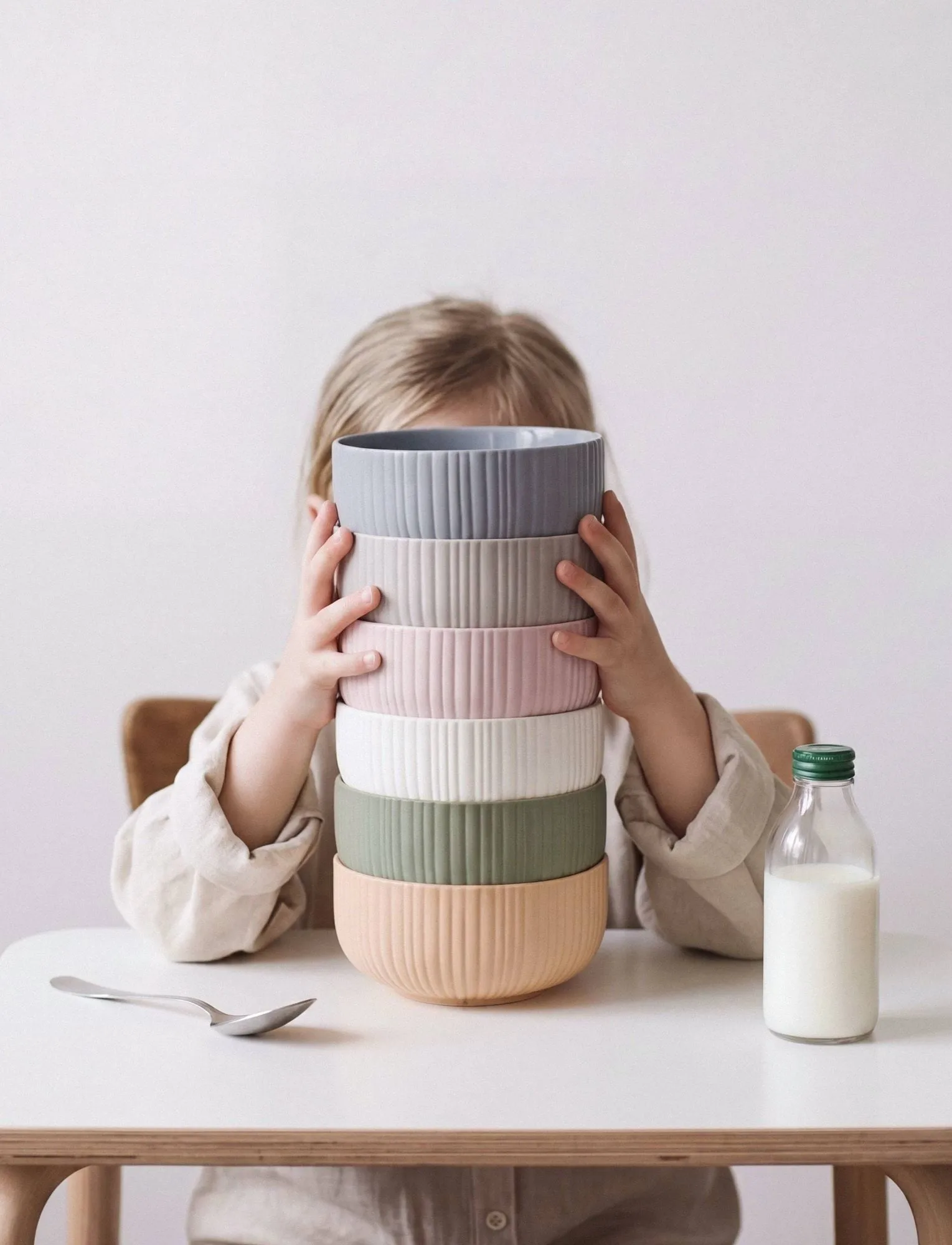 Verda schaal, Light grey, Ø13 cm Knabstrup Keramik