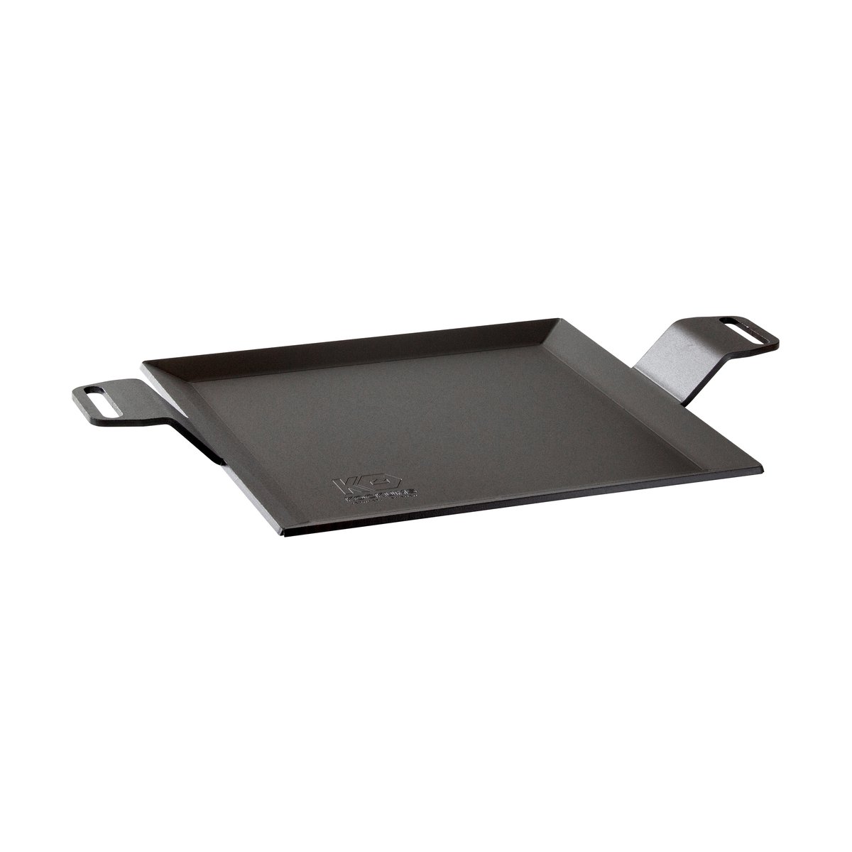 Kockums Jernverk Bakplaat, 4 mm koolstaal Bakoppervlak 22x22 cm