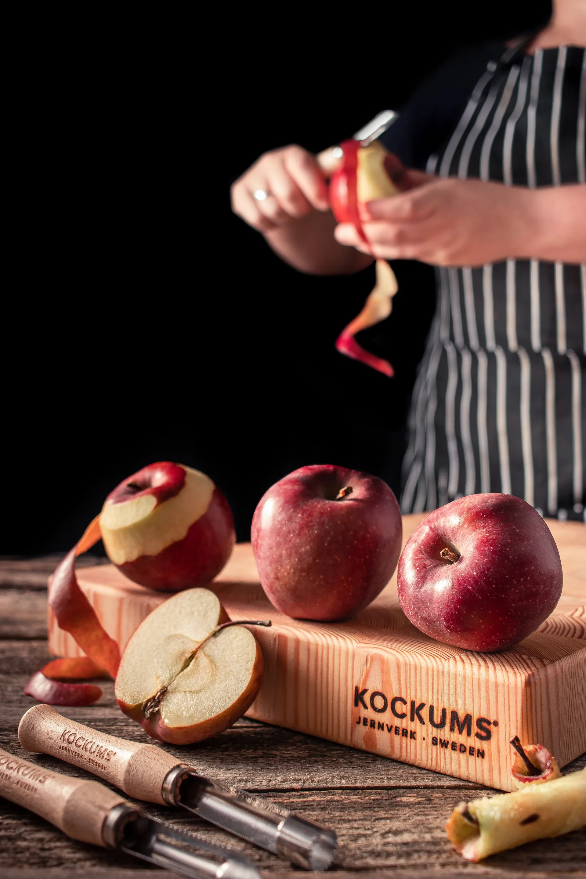 Kockums aardappelschiller, Beukenhout Kockums Jernverk