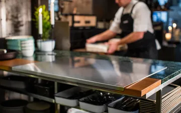 Kockums bakplaat roestvrij staal - 80x60 cm - Kockums Jernverk