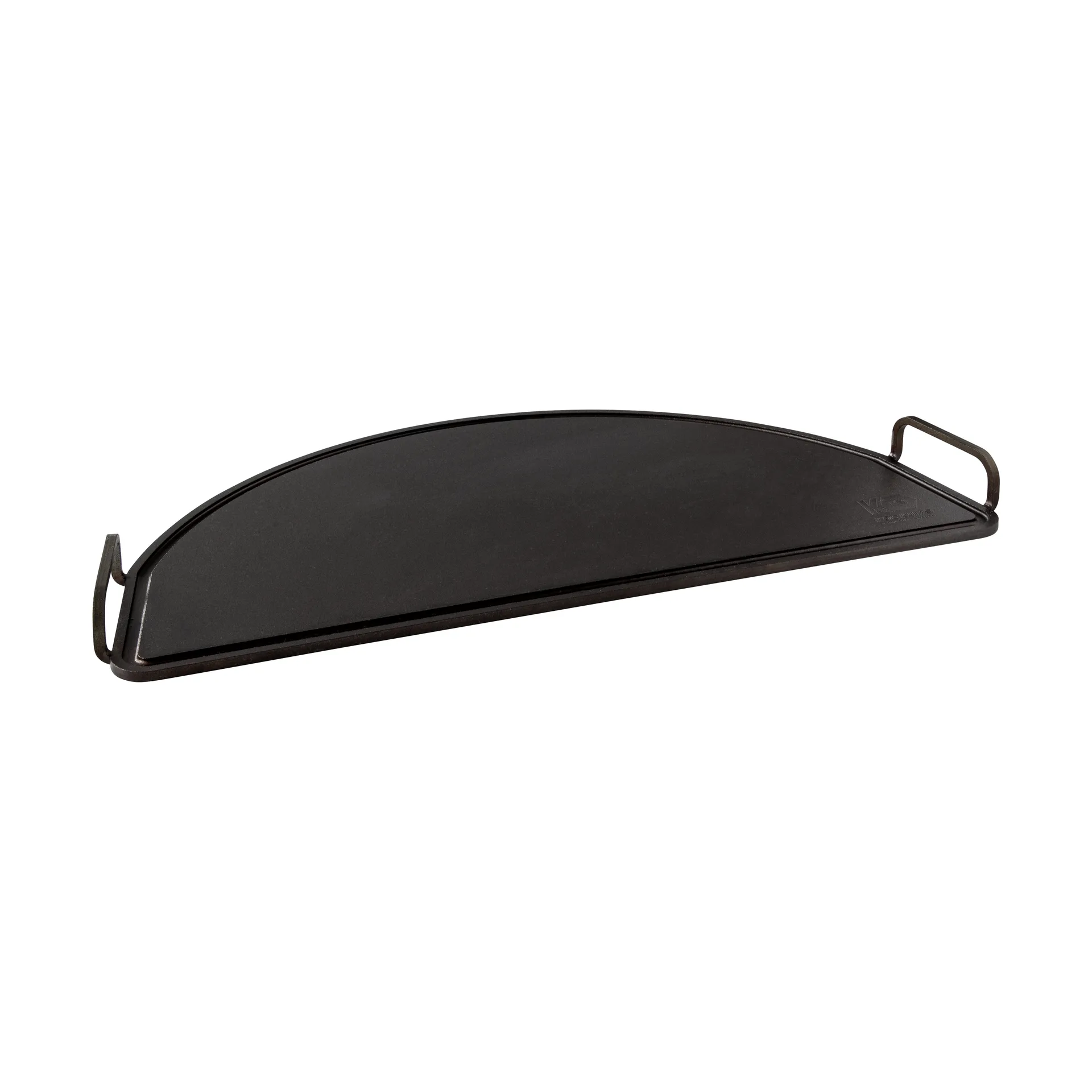 Kockums bakplaat, Zwart, halfrond, 55 cm Kockums Jernverk
