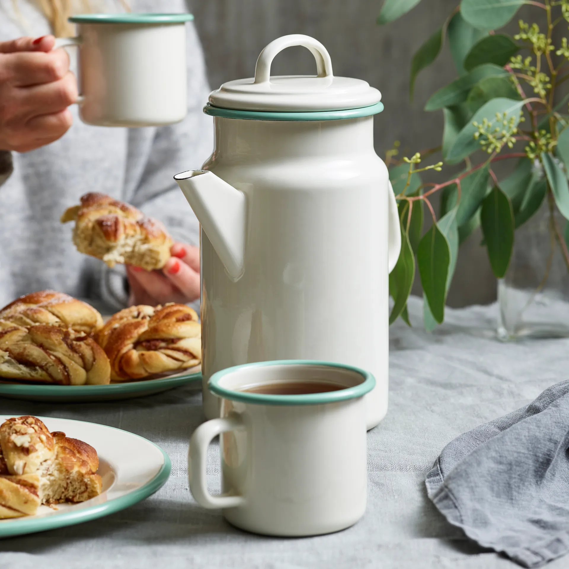 Kockums bord 24 cm, Cream Lux Kockums Jernverk