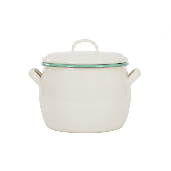 Kockums braadpan met deksel 4 l, Cream Lux (beige) Kockums Jernverk