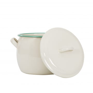 Kockums braadpan met deksel 4 l - Cream Lux (beige) - Kockums Jernverk