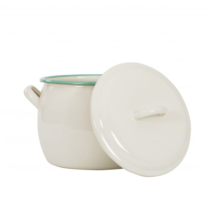 Kockums braadpan met deksel 4 l, Cream Lux (beige) Kockums Jernverk