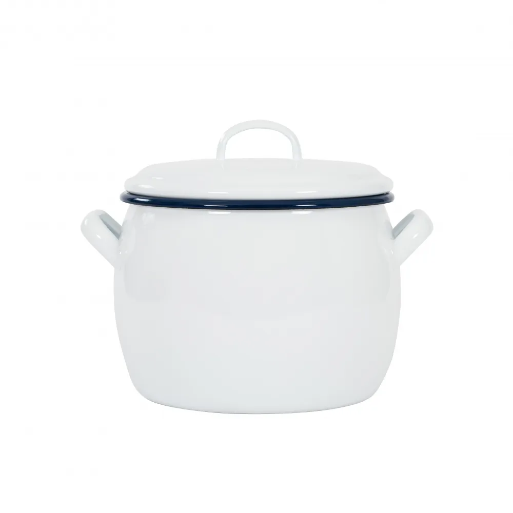 Kockums braadpan met deksel 4 l, Kockums White (wit) Kockums Jernverk