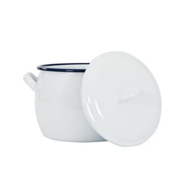 Kockums braadpan met deksel 4 l - Kockums White (wit) - Kockums Jernverk