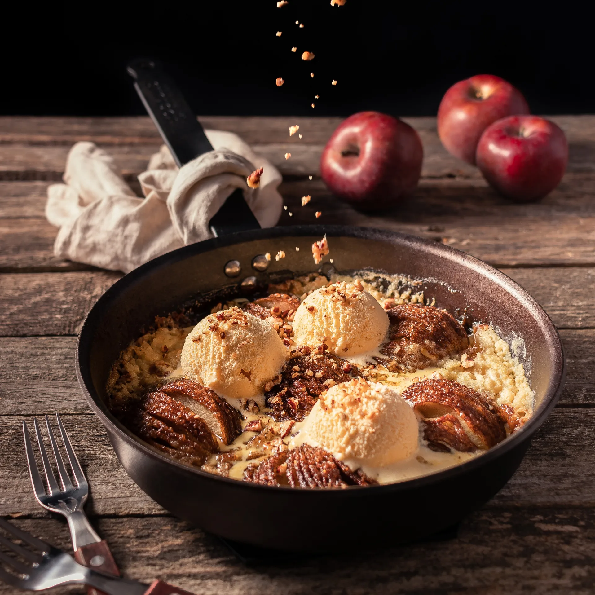 Kockums koekenpan koolstaal, 28 cm Kockums Jernverk