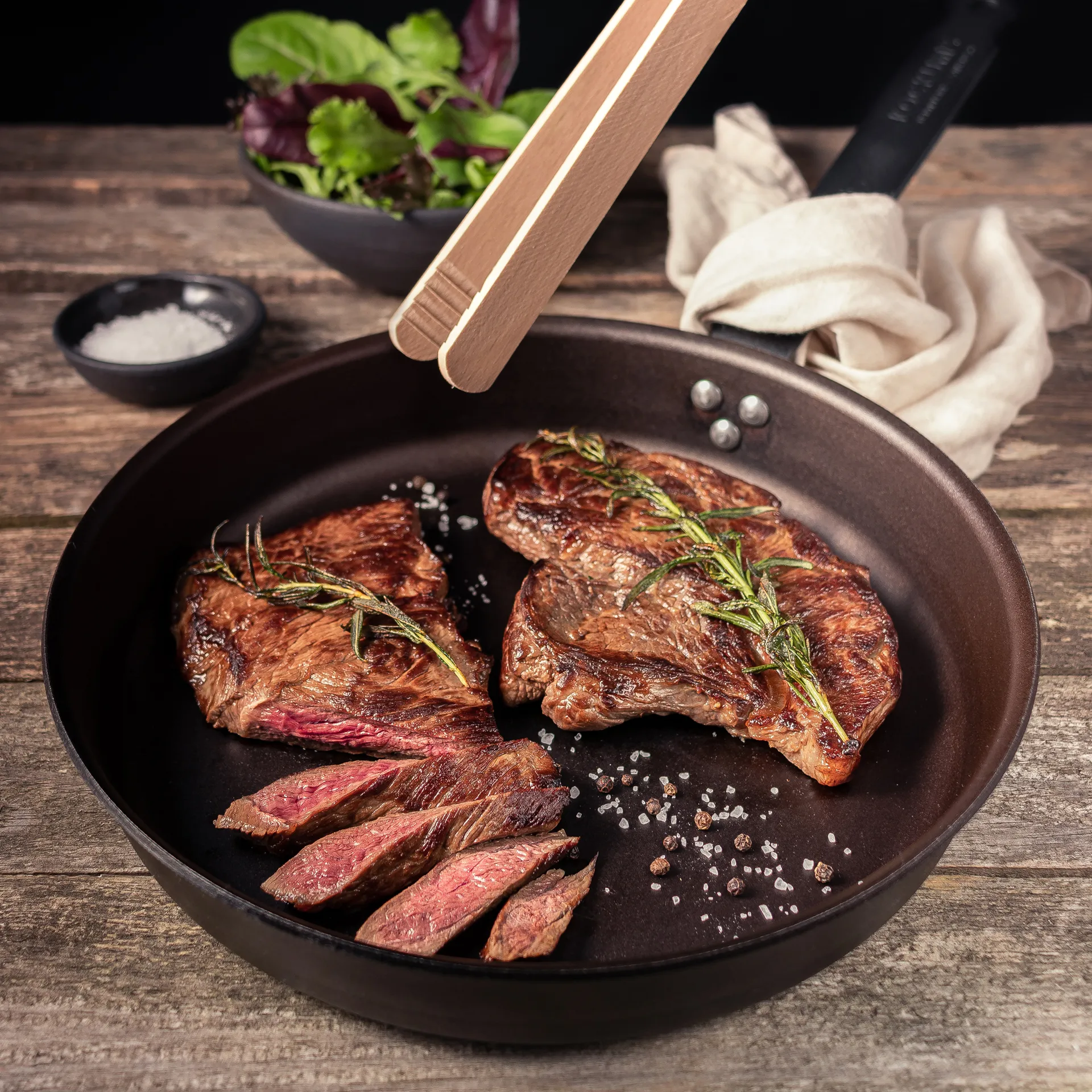 Kockums koekenpan koolstaal, 30 cm Kockums Jernverk