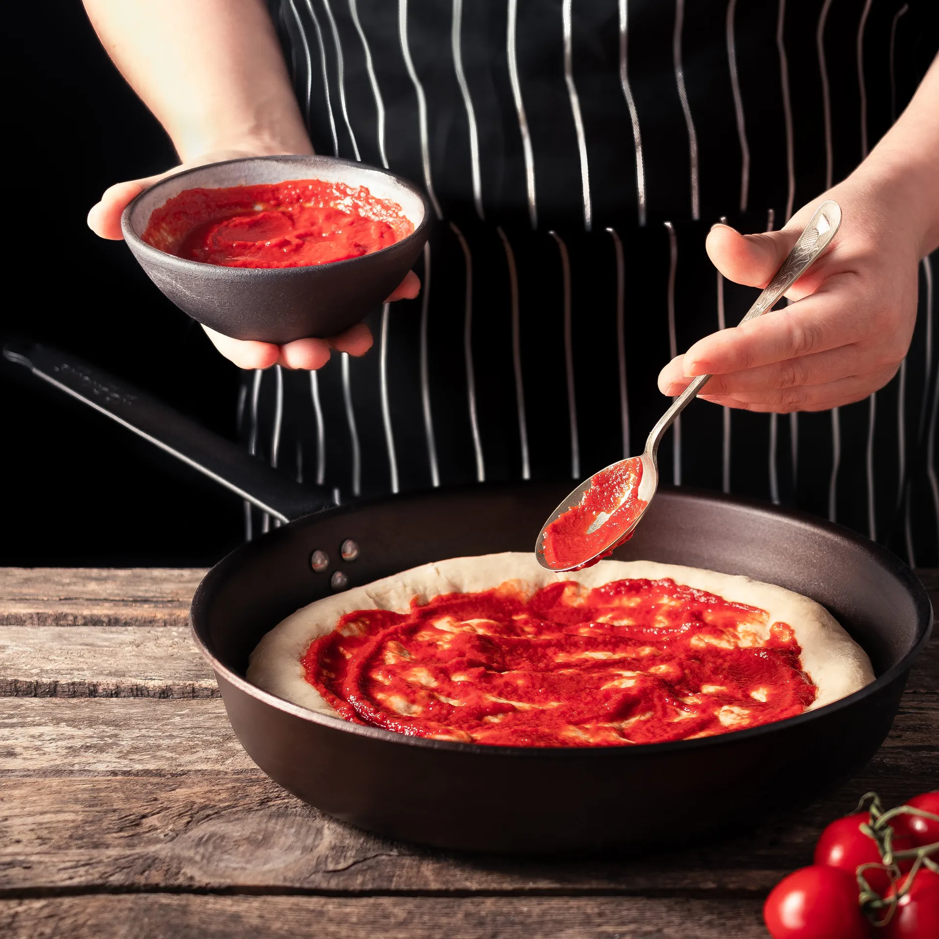 Kockums koekenpan koolstaal, 30 cm Kockums Jernverk