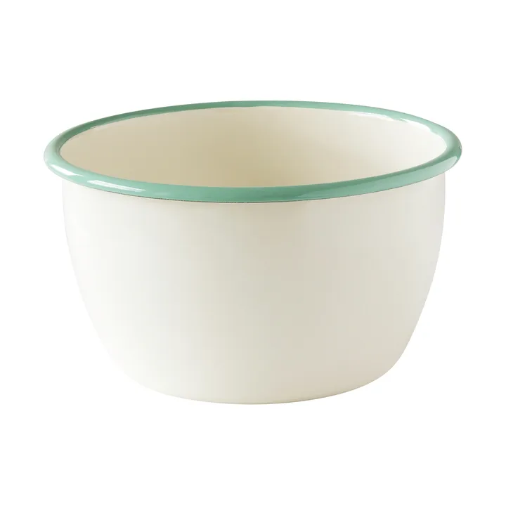 Kockums kom - Cream lux-groen, Ø18 cm - Kockums Jernverk