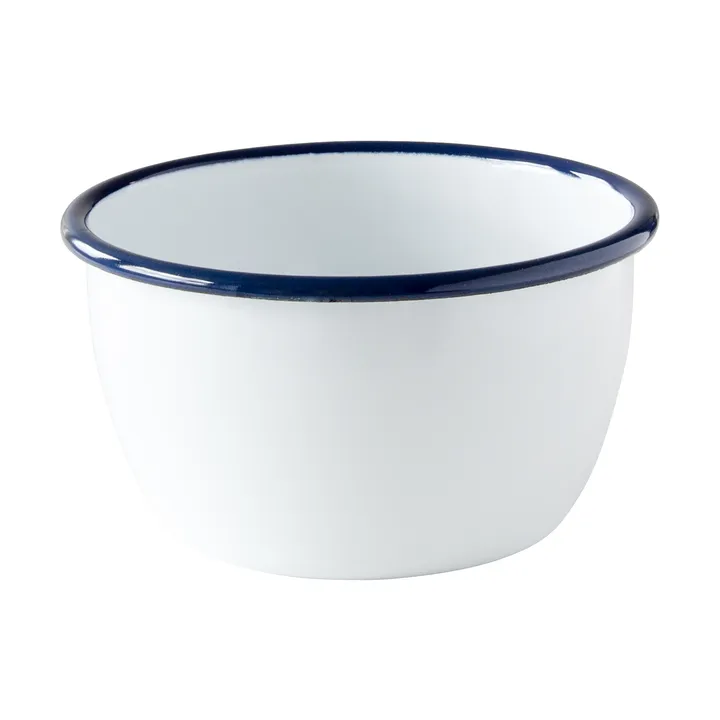 Kockums kom - Kockums white-blauw, Ø14 cm - Kockums Jernverk