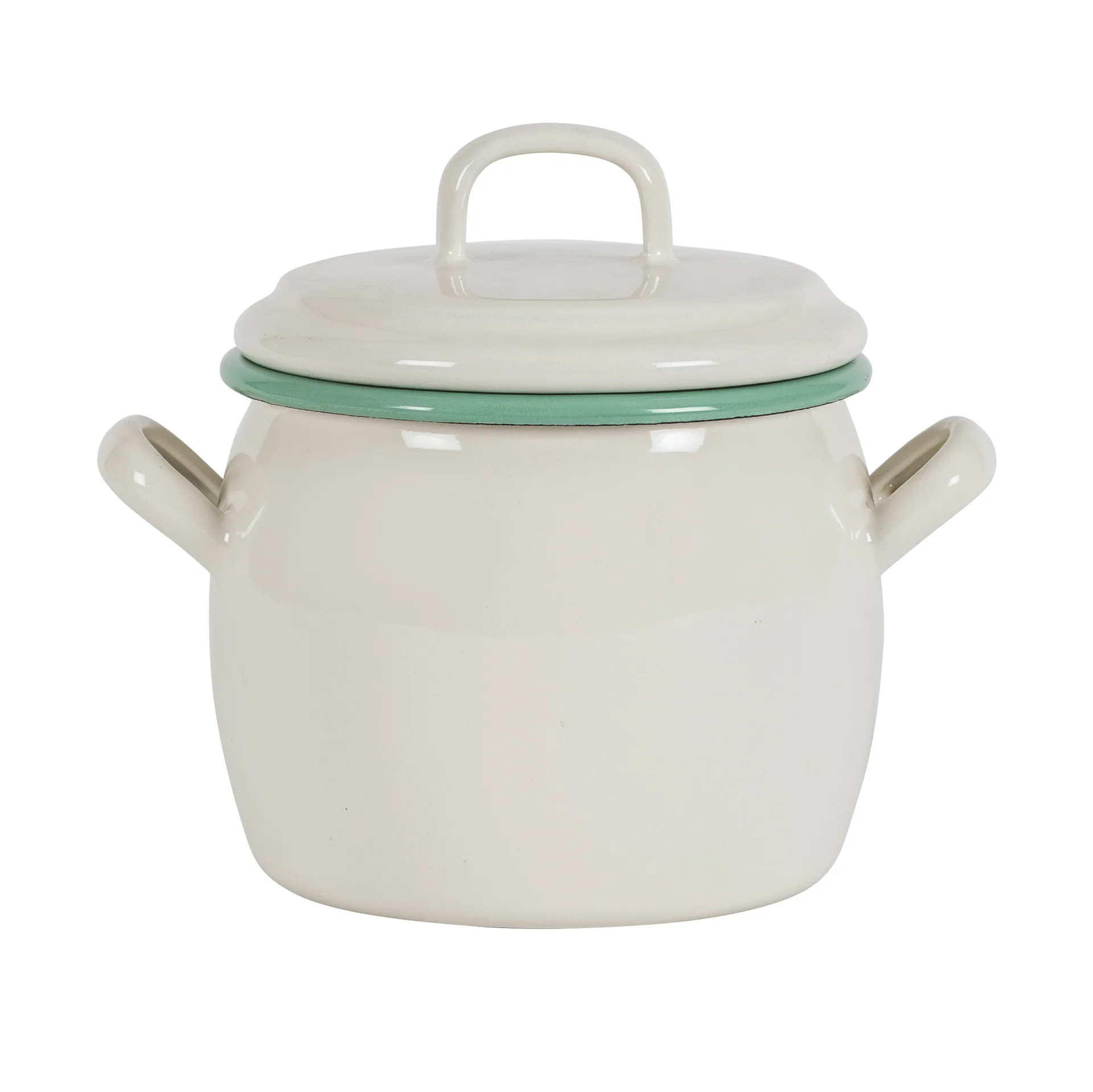 Kockums kookpan met deksel 0,7 l, Cream Lux Kockums Jernverk