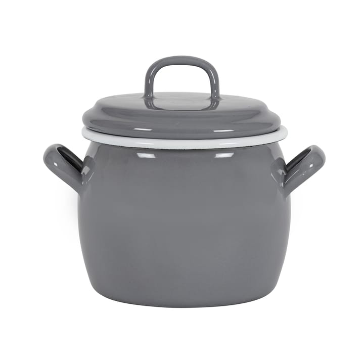 Kockums kookpan met deksel 0,7 l - Kockums Grey - Kockums Jernverk