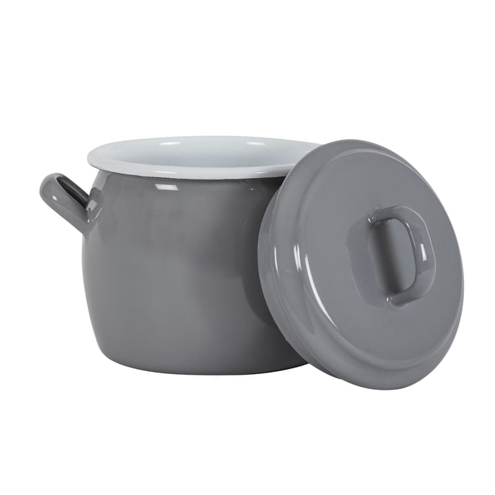 Kockums kookpan met deksel 0,7 l - Kockums Grey - Kockums Jernverk