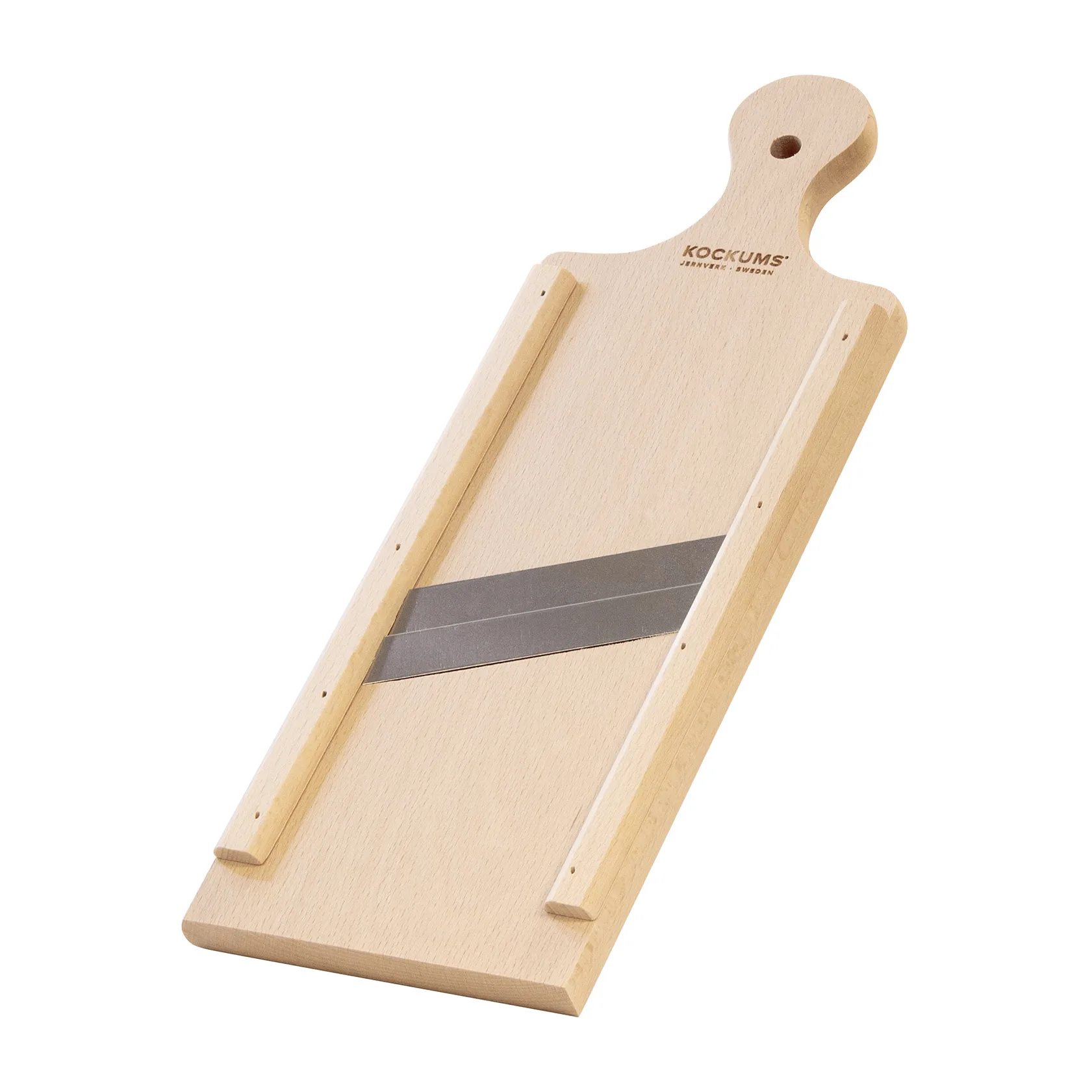 Kockums mandoline 1 blad, Beukenhout Kockums Jernverk