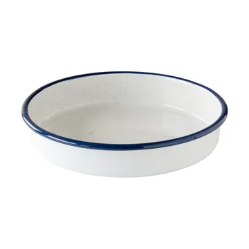 Kockums ovenschaal - Kockums white-blauw, rond, Ø28 cm - Kockums Jernverk