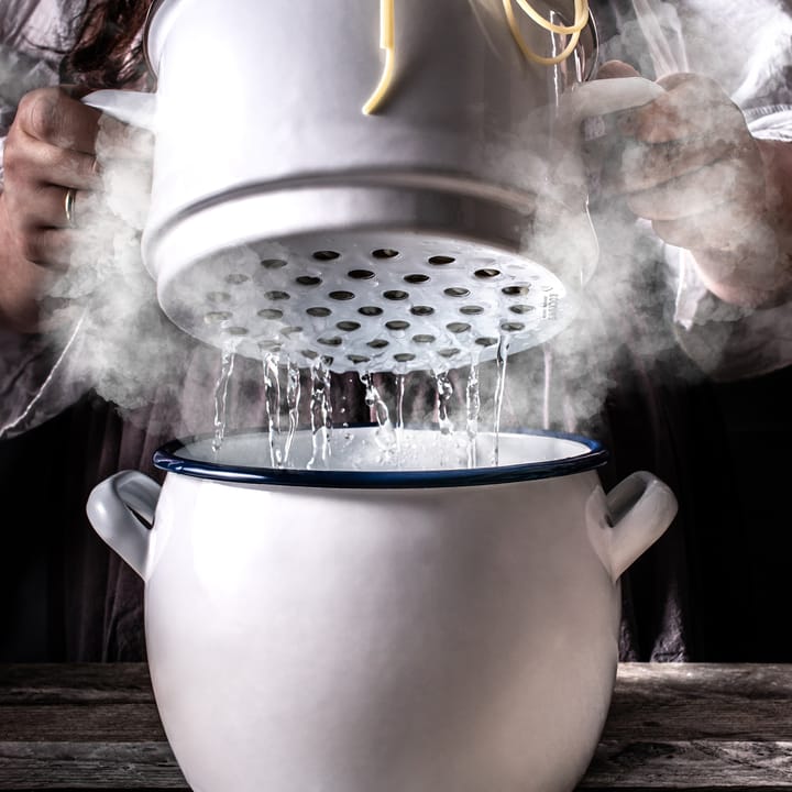 Kockums Pakket braadpan en vergiet, Kockums White Kockums Jernverk