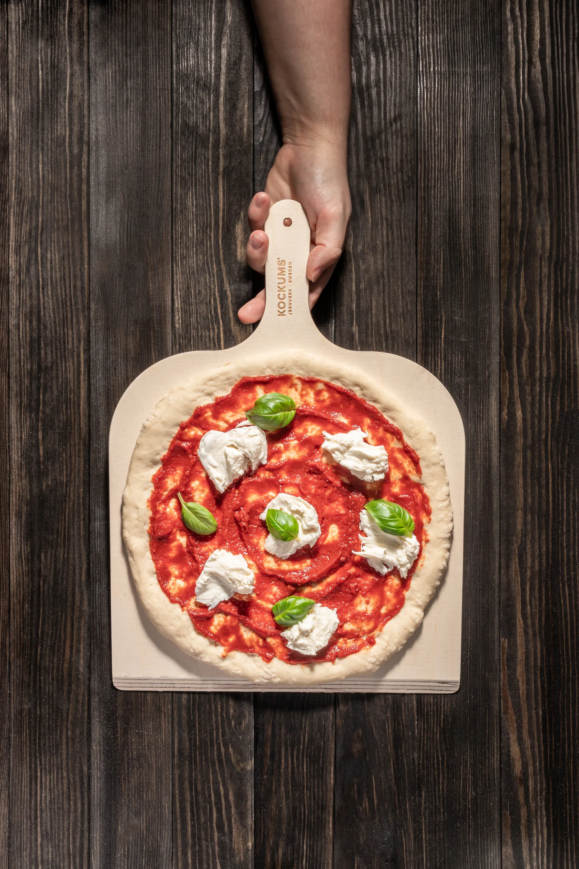 Kockums pizzaschep 29x40 cm, Plywood Kockums Jernverk