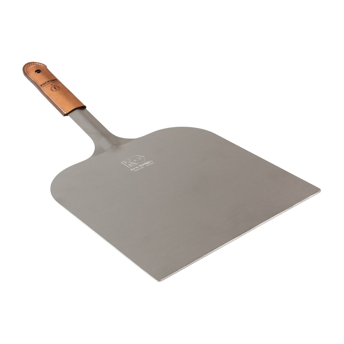 Kockums Jernverk Kockums pizzaspatel 51x29 cm Met leren handvat