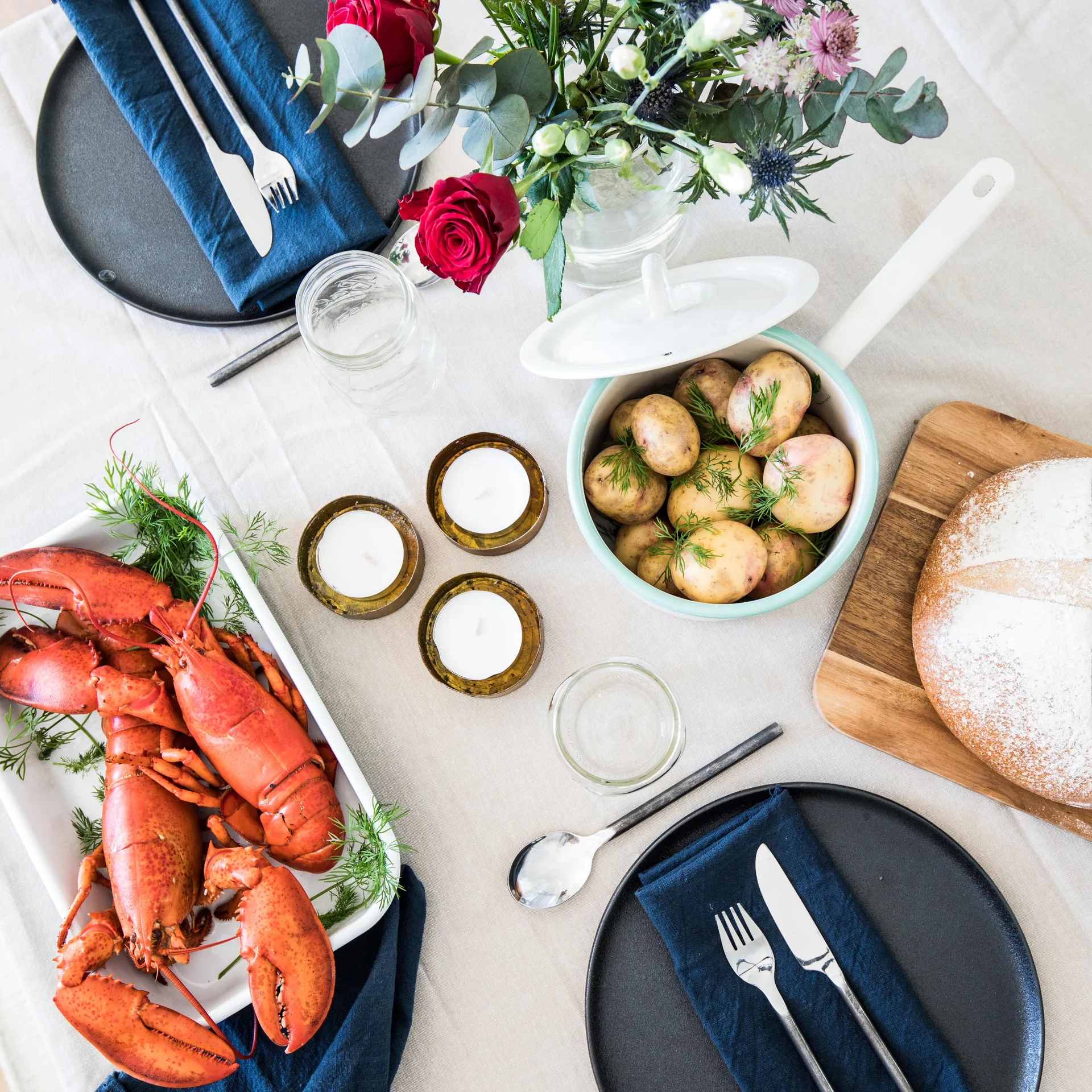 Kockums steelpan met lang handvat 2,3 l, Cream Lux (beige) Kockums Jernverk