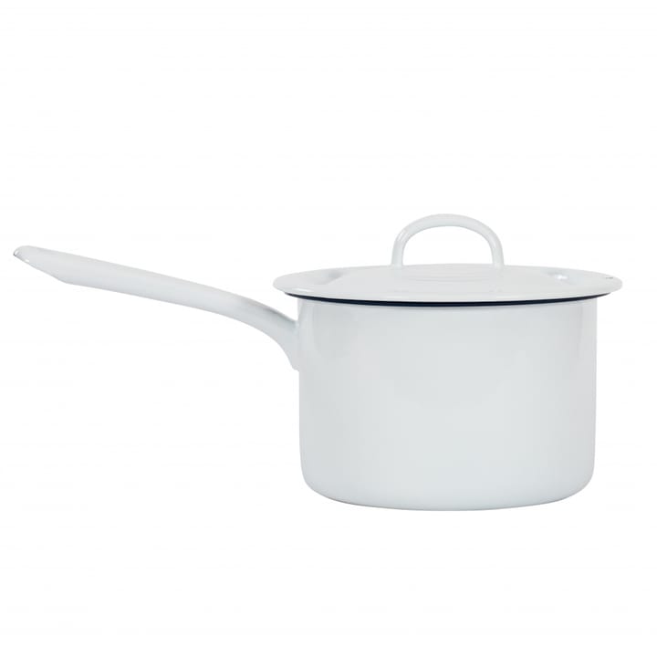 Kockums steelpan met lang handvat 2,3 l - Kockums White (wit) - Kockums Jernverk