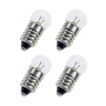 December gloeilamp - helder, 5w, 4-pack e10, 3w - Konsthantverk