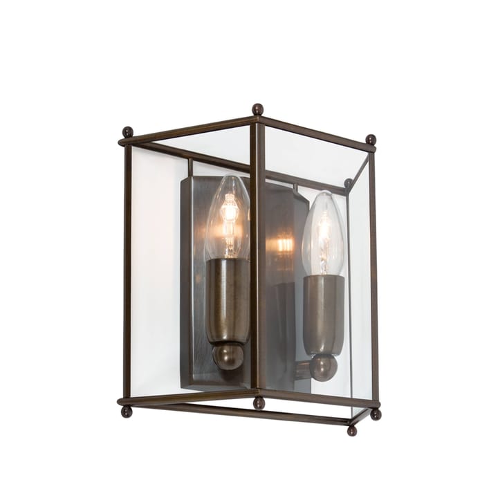 Glimminge wandlamp - glas/oxid - Konsthantverk