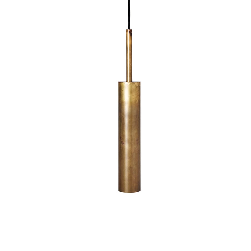 Konsthantverk Stav pendel XL Ruw messing | Scandinavisch Interieur | Hanglampen | Goudkleurig
