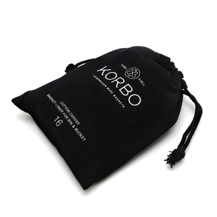 Korbo liner 16, zwart KORBO