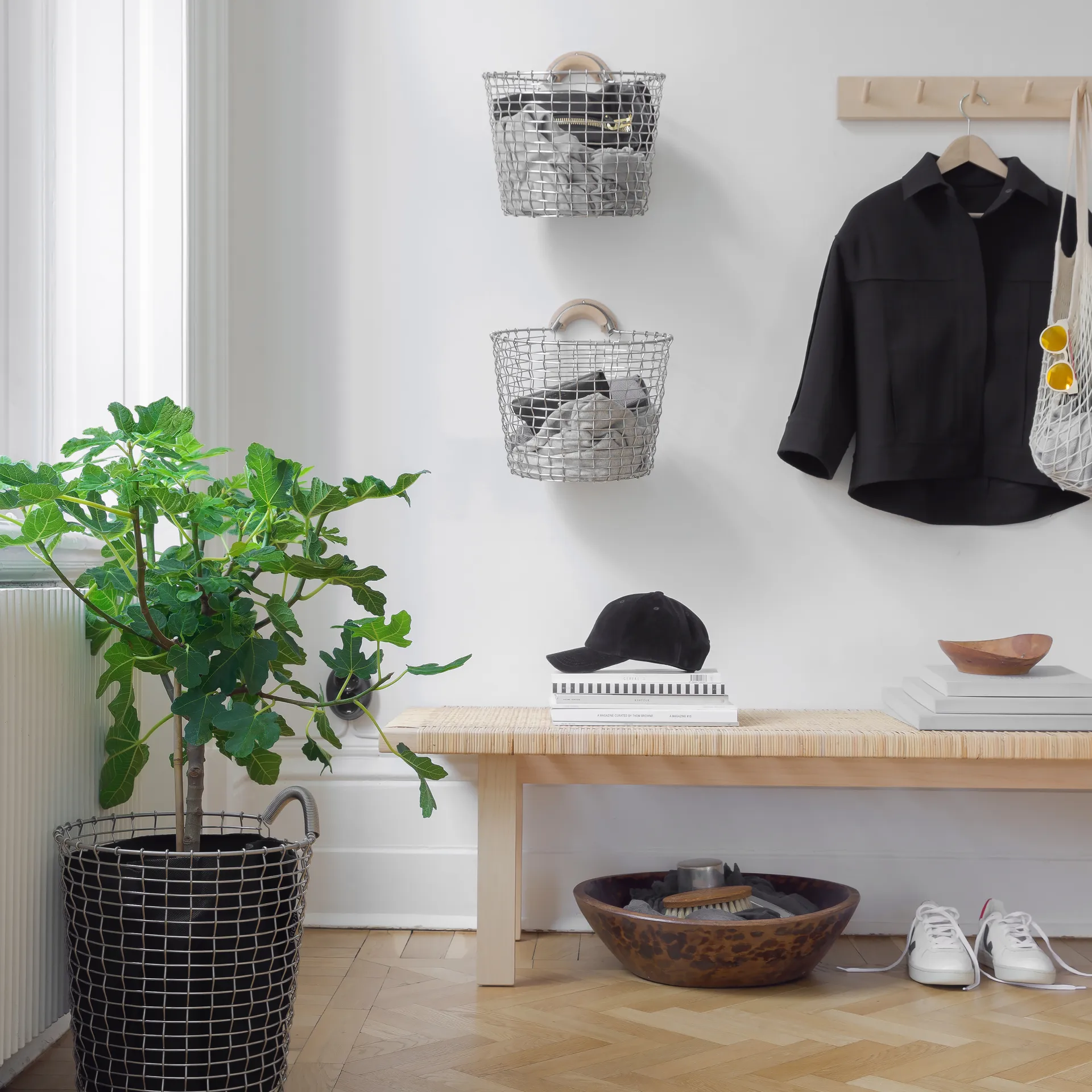 Korbo mandhanger hout, essenhout KORBO