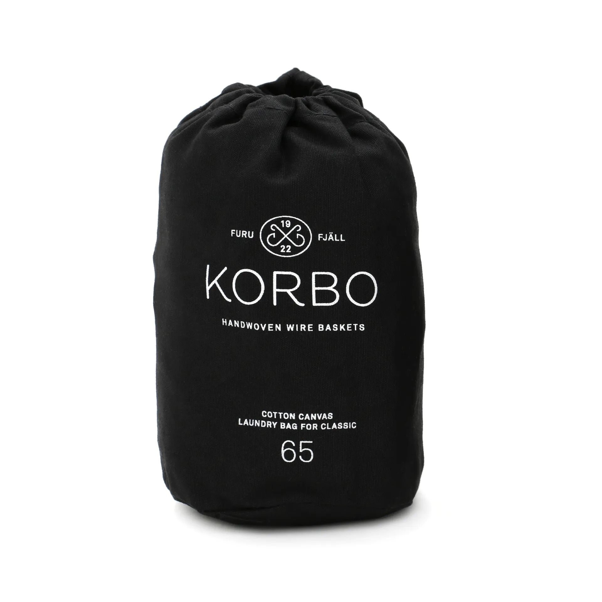 Korbo waszak, zwart - 65 l. KORBO