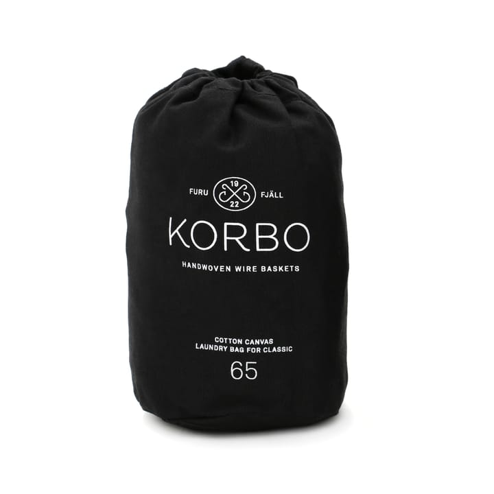 Korbo waszak - zwart - 65 l. - KORBO
