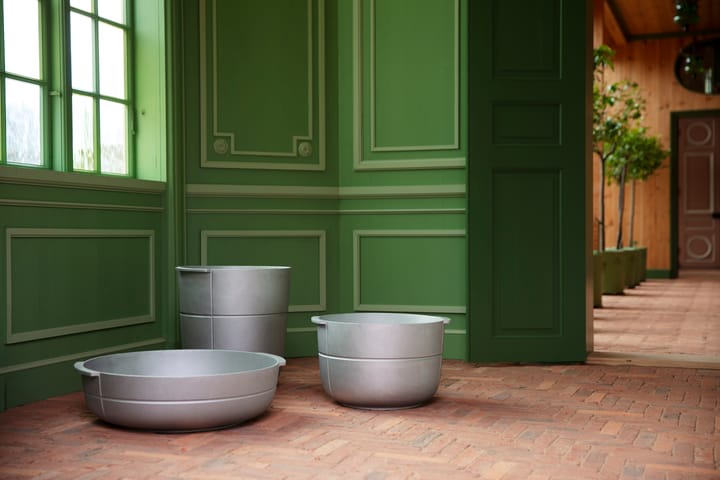 Linea bloempot nr 1 hoog, Aluminium KORBO