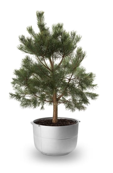 Linea bloempot nr 2 medium - Aluminium - KORBO