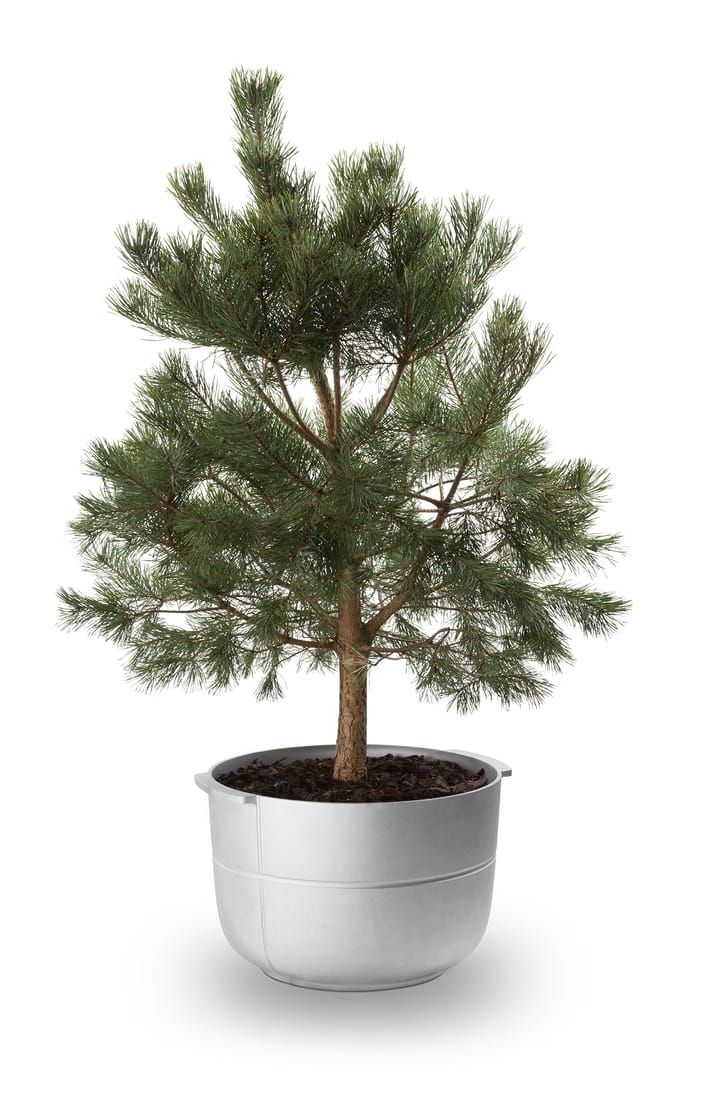Linea bloempot nr 2 medium, Aluminium KORBO