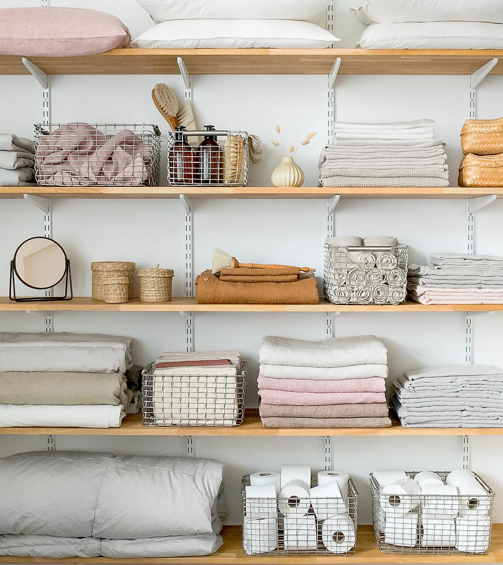 Rectangular 15 opbergmand, Zuurbestendig staal KORBO