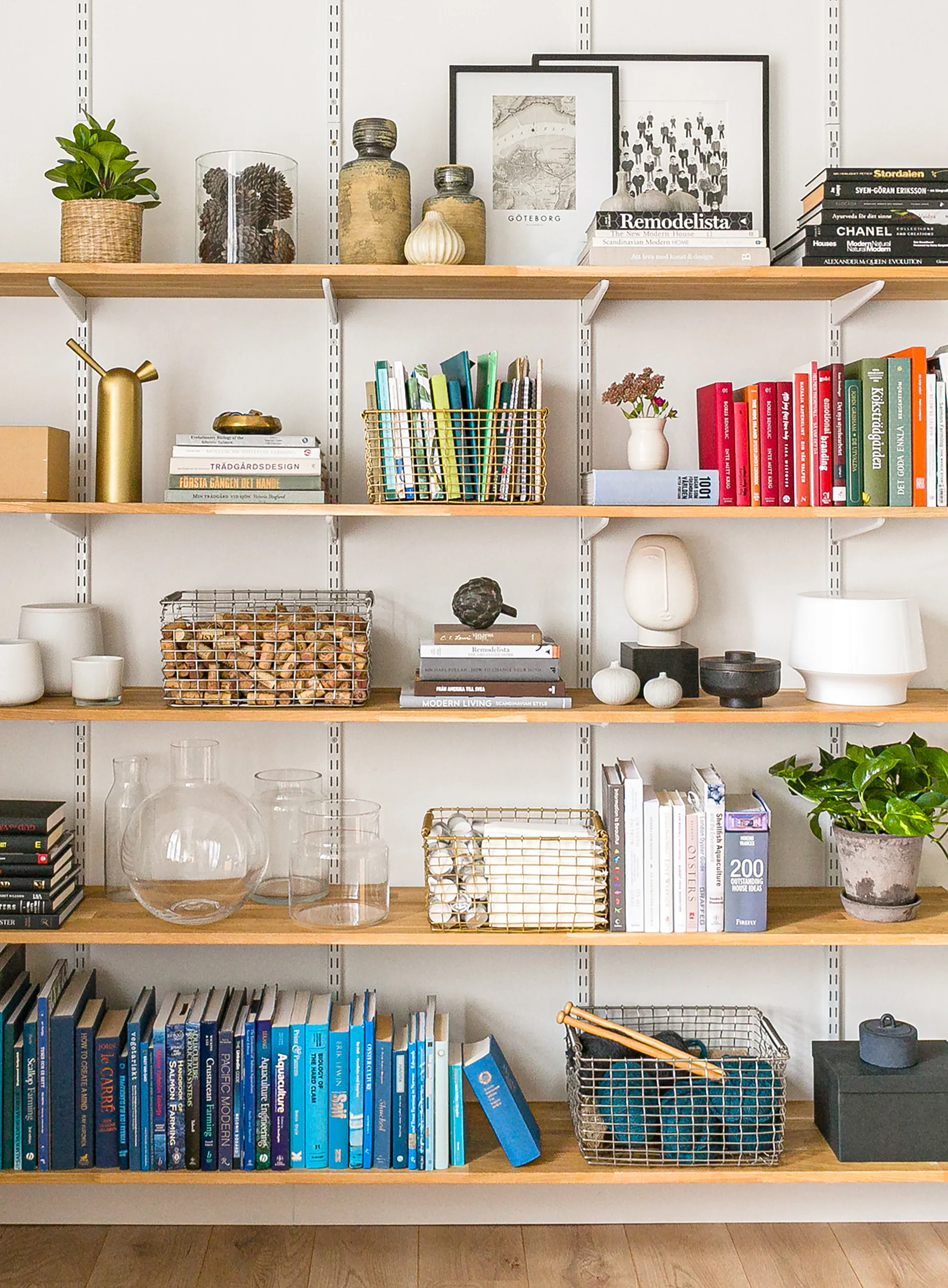 Rectangular 19 opbergmand, Zuurbestendig staal KORBO