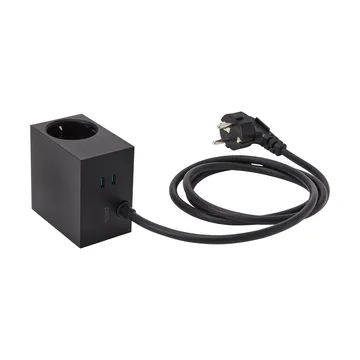 Cuboid+ stekkerdoos USB-C 30W 2 m - Black - Kord
