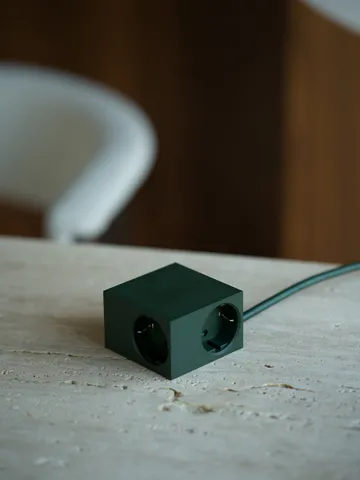 Cuboid+ stekkerdoos USB-C 30W 2 m - Dark Green - Kord