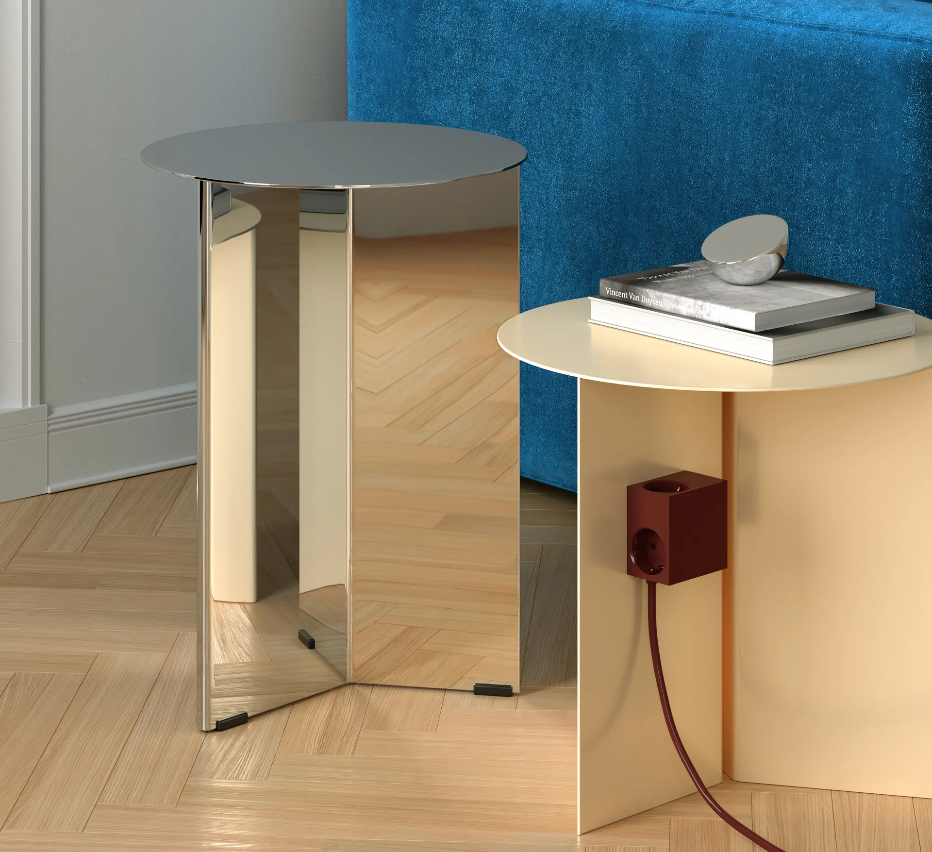 Cuboid+ stekkerdoos USB-C 30W 2 m, Fired Brick Kord