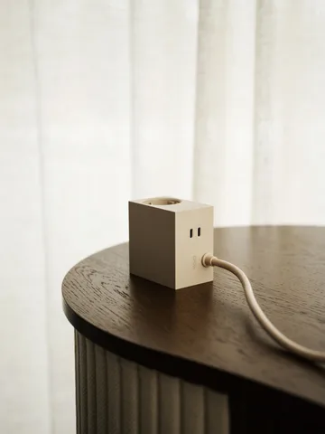 Cuboid+ stekkerdoos USB-C 30W 2 m - Pearled Ivory (wit) - Kord