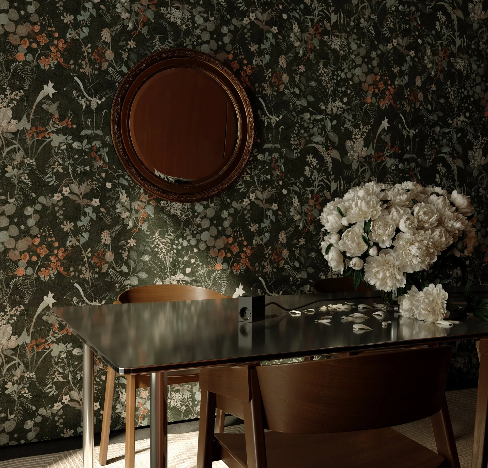 Cuboid stopcontact 2 m, Black Kord