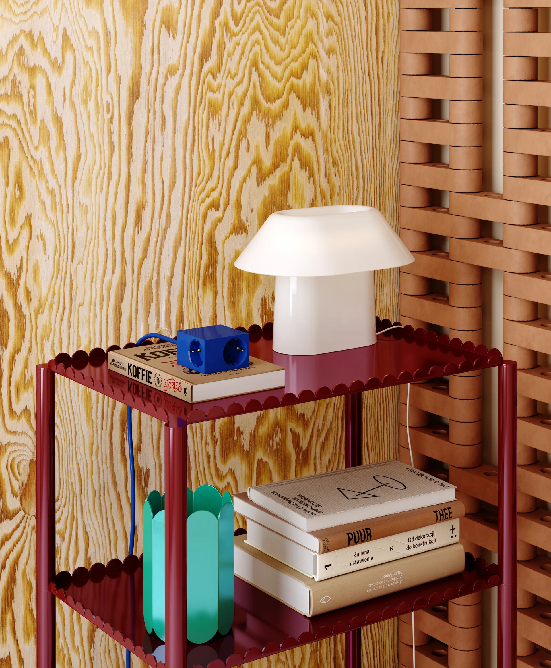 Cuboid+ stopcontact USB-C 30W 2 m, Catalina Blue Kord