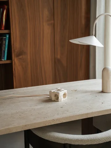 Cumulus+ hoesje-skal voor Cuboid stekkerdoos - Beige - Kord