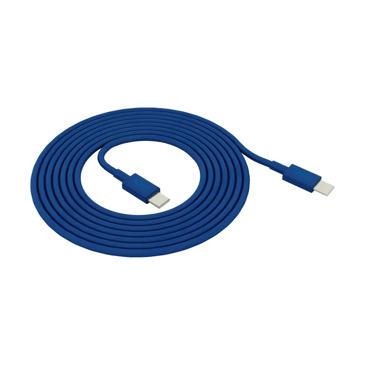 Kord USB-C naar USB-C oplaadkabel 1,8 m - Catalina Blue - Kord