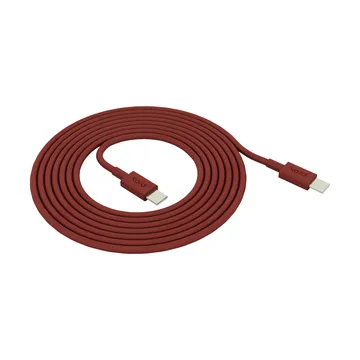 Kord USB-C naar USB-C oplaadkabel 1,8 m - Fired Brick - Kord