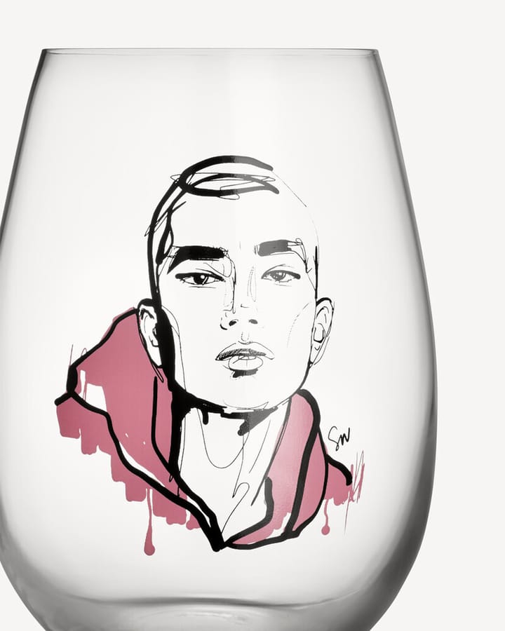 All about you bekerglas 57 cl 2-pack, Close to him Kosta Boda