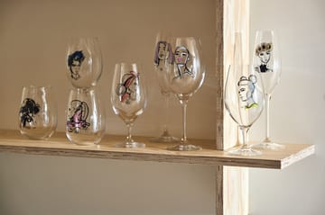 All about you glas 57 cl 2-pack - love him (grijs) - Kosta Boda