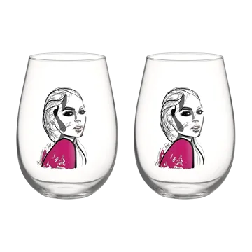 All about you glas 57 cl 2-pack - Next to you - Kosta Boda